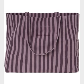 Studio Feder Shopper - Hanna - Canvas - 40x45 cm - Lavender Stri