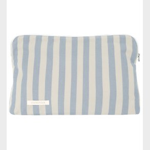Studio Feder Toilettaske - Celia - Cotton - Pale Blue Stripe