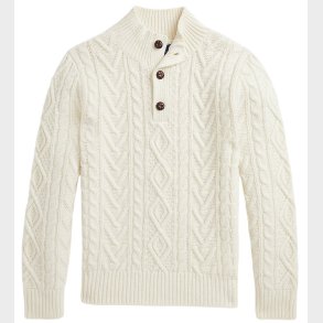 Polo Ralph Lauren Bluse - Uld - Cream