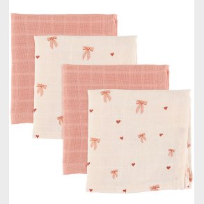 Cam Cam Vaskeklude - 4-pak - Bows