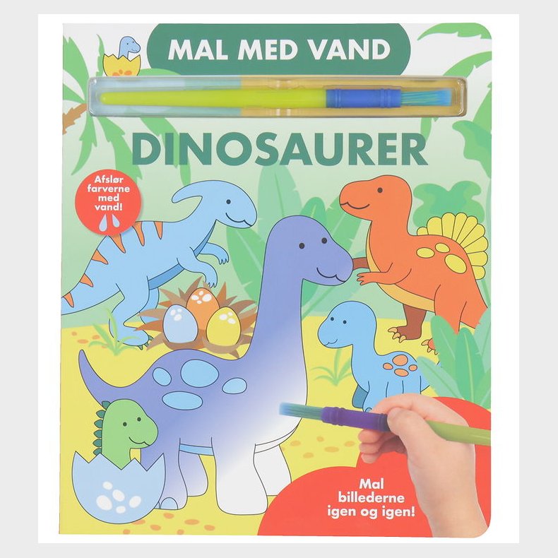 Alvilda Malebog - Mal Med Vand - Dinosaurer