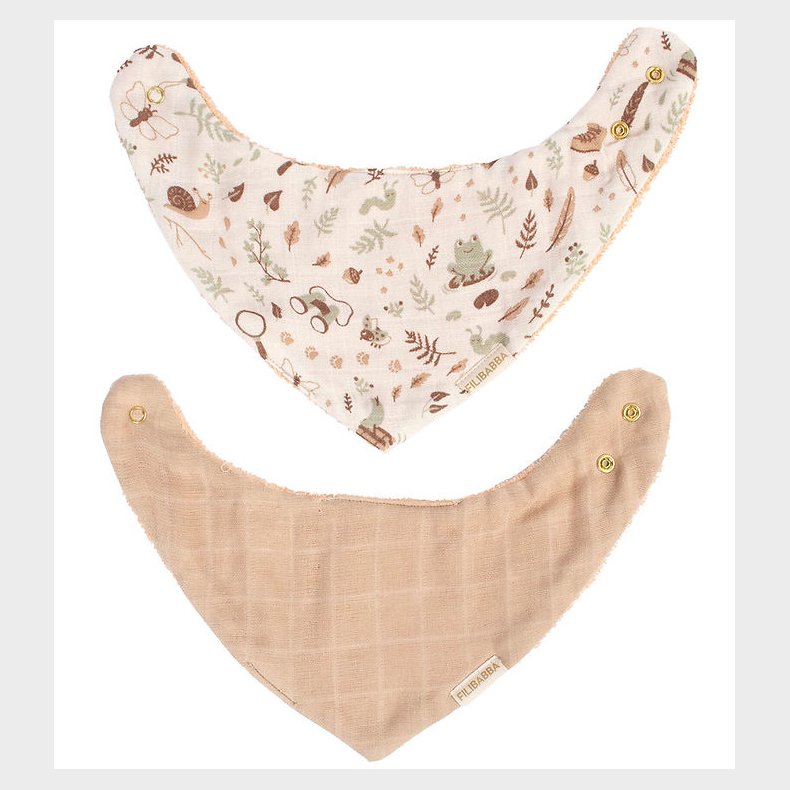 Filibabba Savlesmkke - Musselin/Frott - 2-pak - Little Wonders