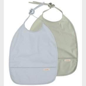 Filibabba Hagesm�kke m. Lomme - PU - 2-pak - Pearl Blue/Desert S