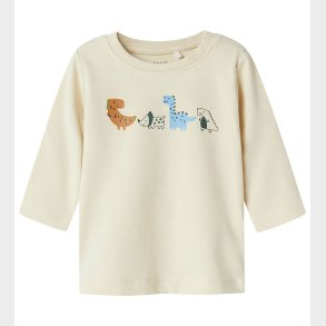 Name It Bluse - NbmVacion - Summer Sand/4 Dinosaurs