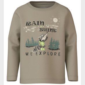 Name It Bluse - NmmVux - Weathered Teak/We Explore