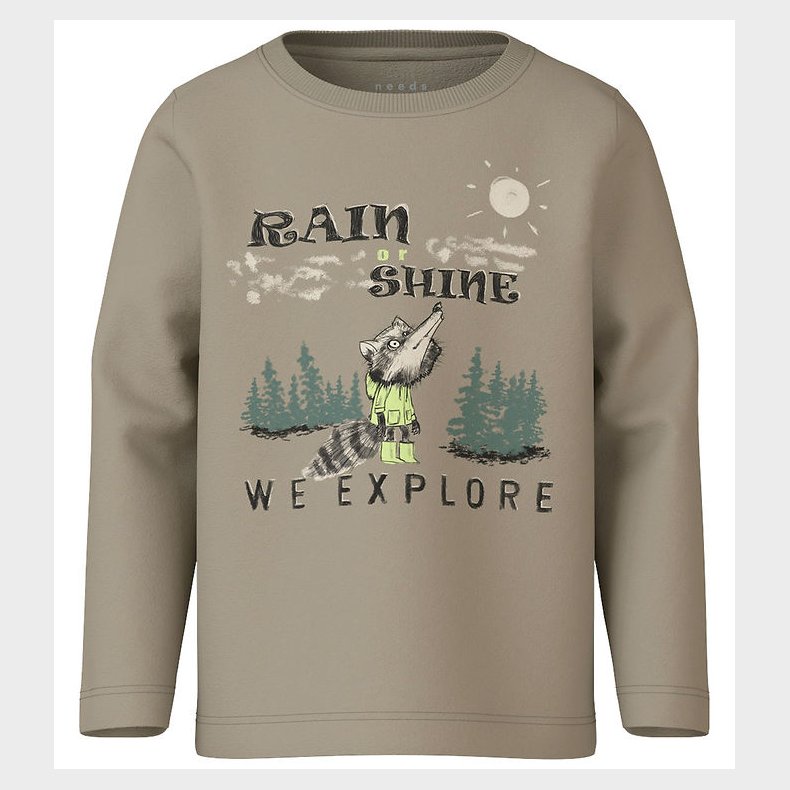 Name It Bluse - NmmVux - Weathered Teak/We Explore