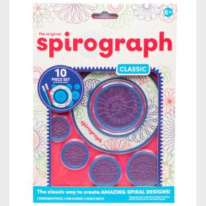 Spirograph Tegnes�t - 10 dele - Value - Classic