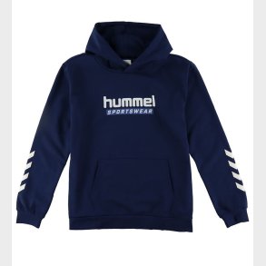 Hummel Httetrje - hmlJr Logo Hoodie - Dress Blue