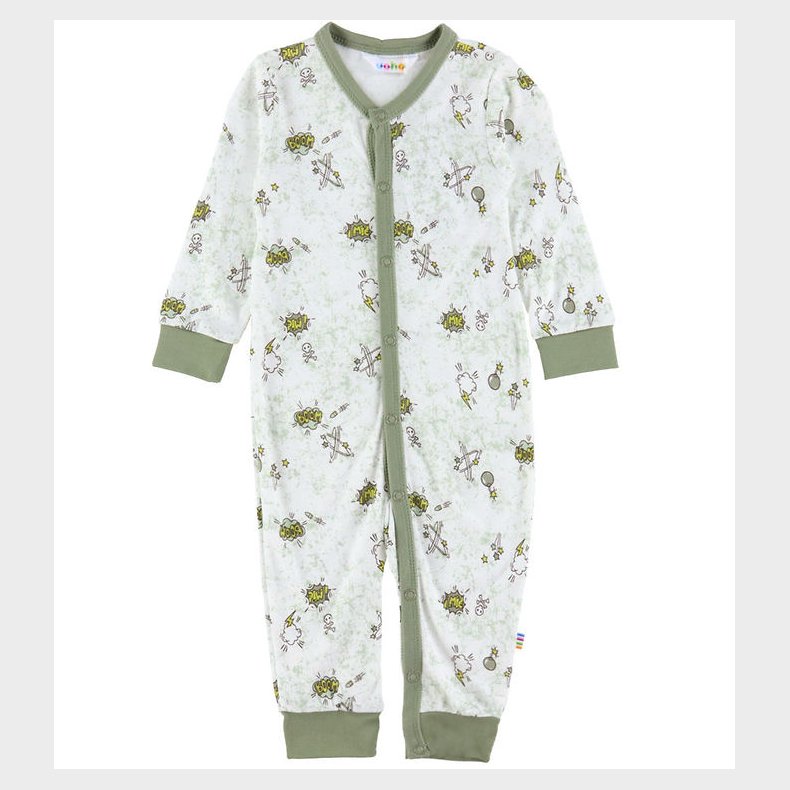 Joha Natdragt - Bambus - Off White m. Print