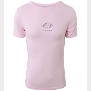 Hound T-shirt - Basic - Light Pink m. Print