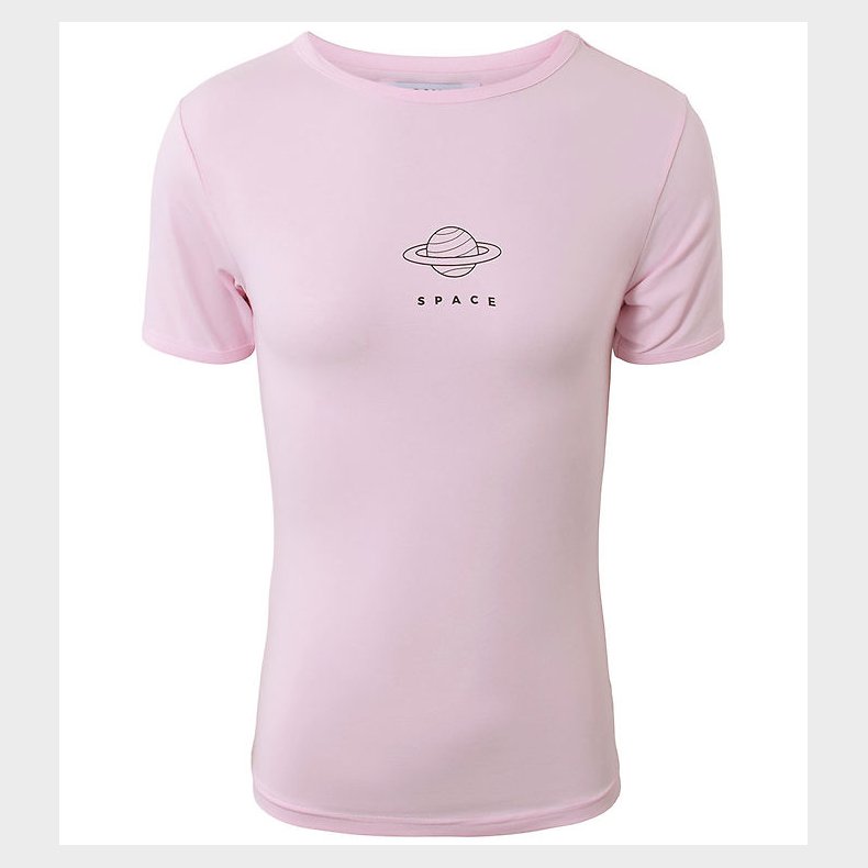 Hound T-shirt - Basic - Light Pink m. Print