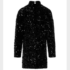 Kids Only Kjole - KogConfidencels Sequins - Sort