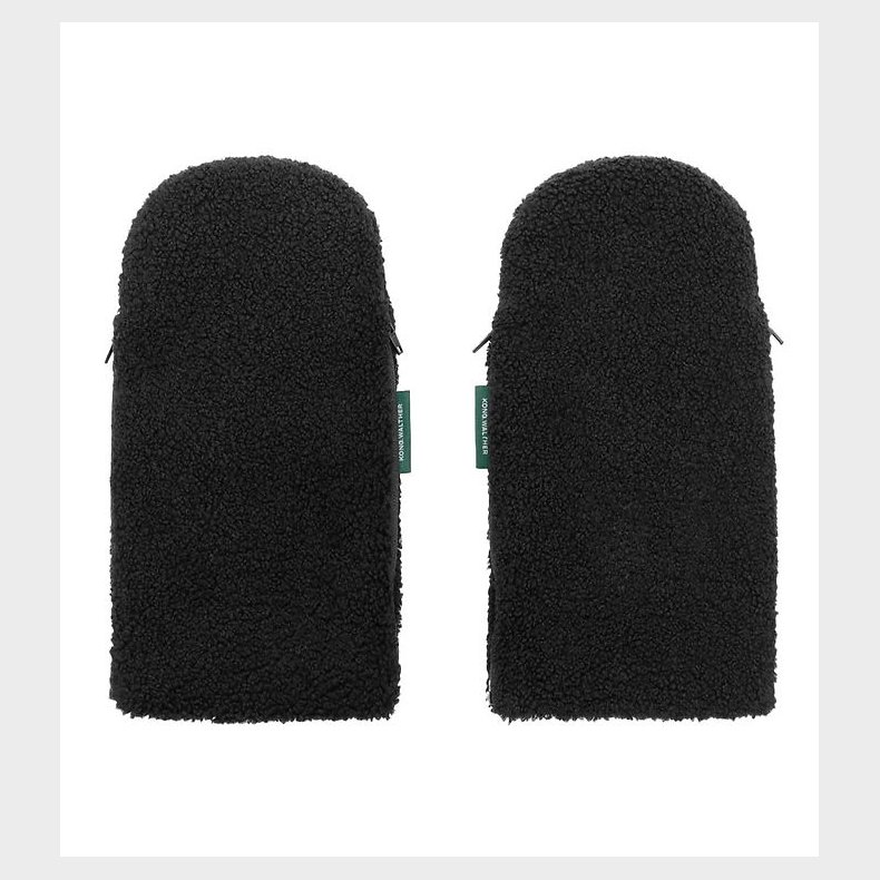 KongWalther Barnevognshandsker - sterbro - Black teddy