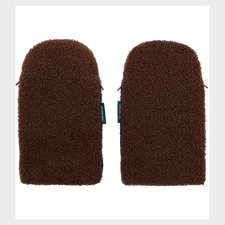 KongWalther Barnevognshandsker - sterbro - Chocolate brown tedd