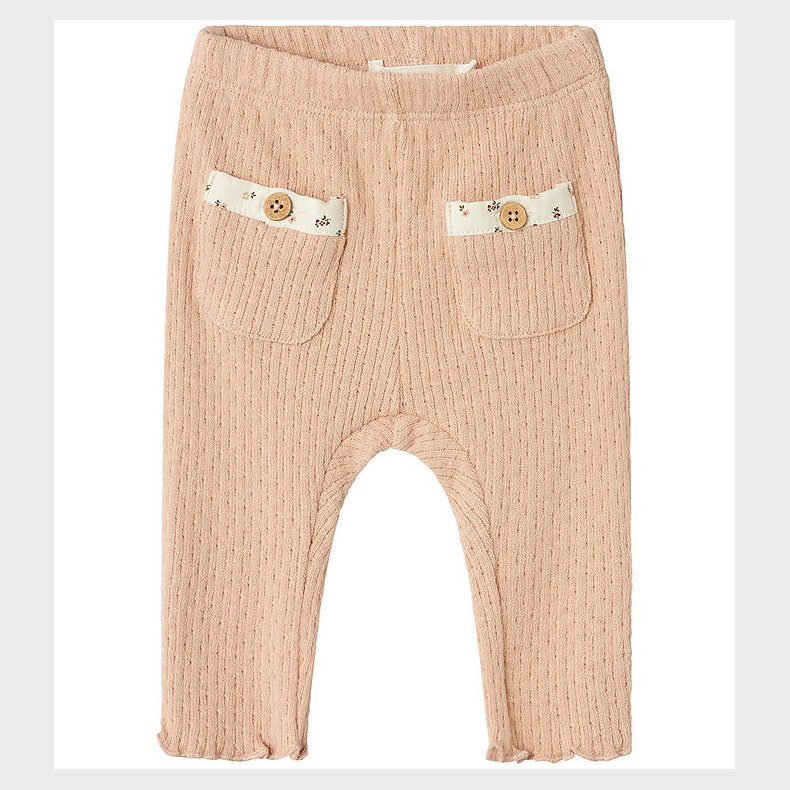 Lil Atelier Leggings - NbfRea - Rugby Tan