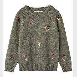 Fliink Bluse - Strik - Benna Mushroom - Beetle