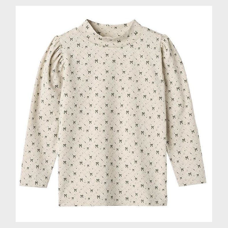 Fliink Bluse - Kelly Puff - Sandshell m. Sljfer