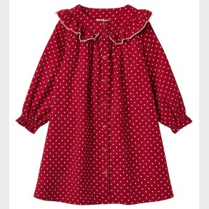 Fliink Kjole - Fljl - Dolly Dot - Pompeian Red