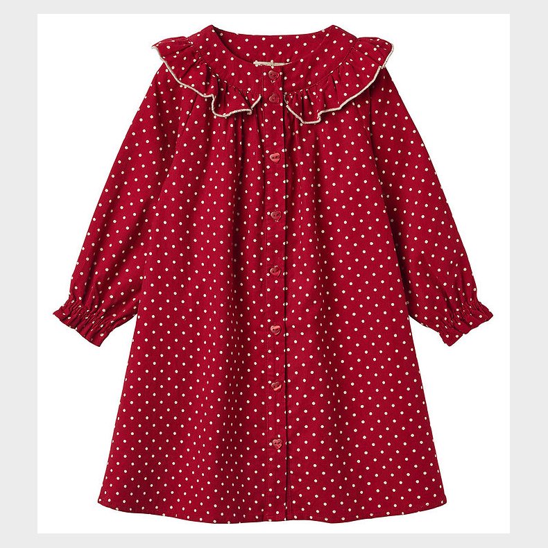 Fliink Kjole - Fljl - Dolly Dot - Pompeian Red