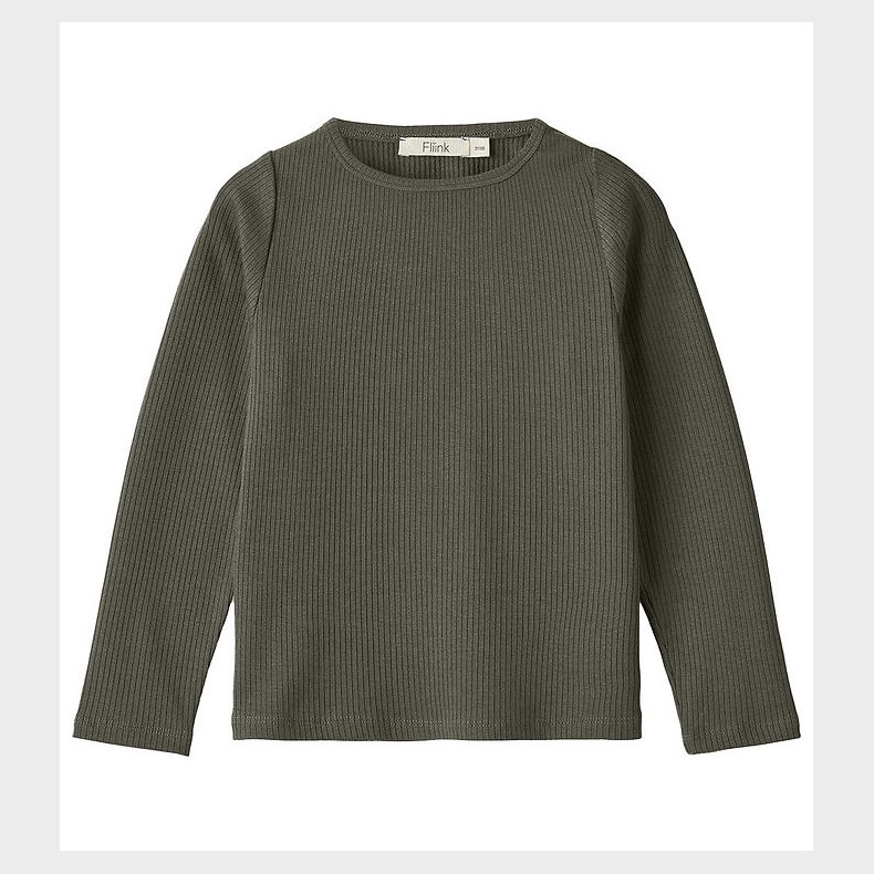 Fliink Bluse - Rib - Kenna - Beetle