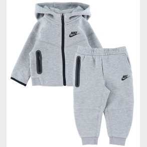 Nike Sweatst - Cardigan/Sweatpants - Grey Heather