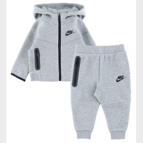 Nike Sweatst - Cardigan/Sweatpants - Grey Heather
