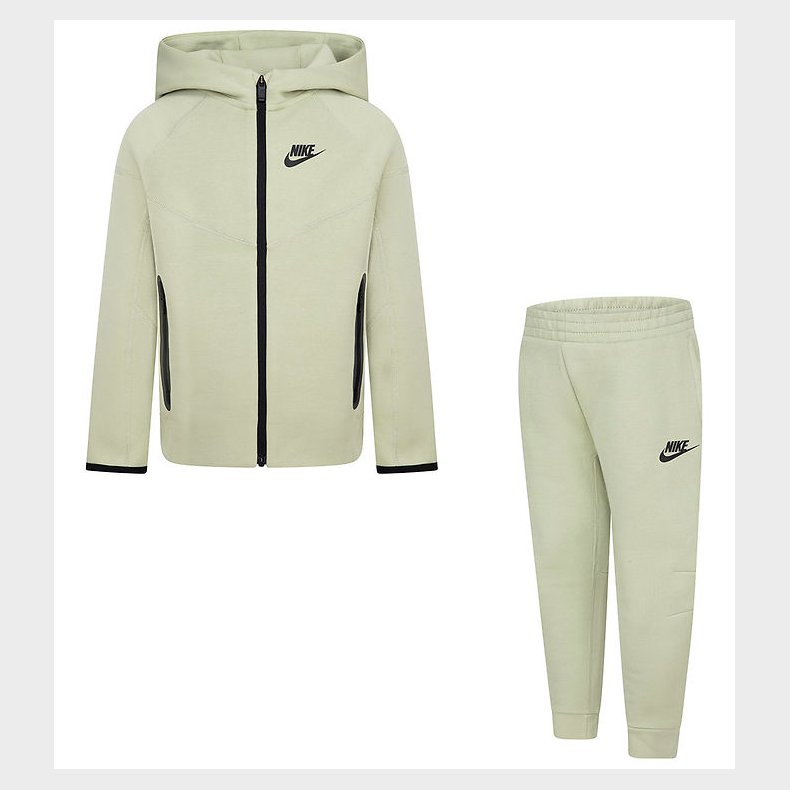Nike Sweatst - Cardigan/Sweatpants - Olive Aura