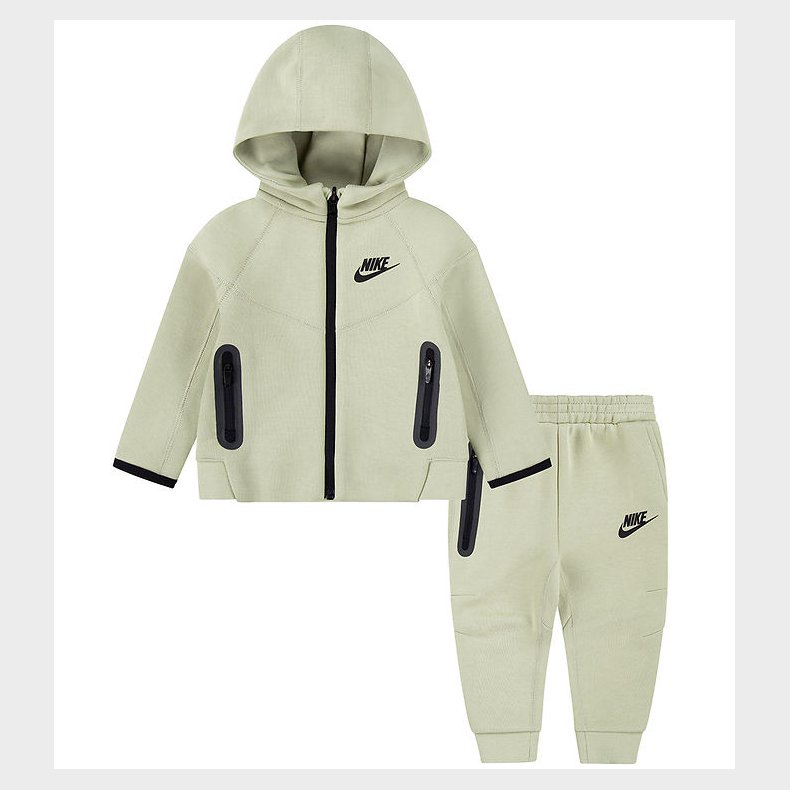 Nike Sweatst - Cardigan/Sweatpants - Olive Aura