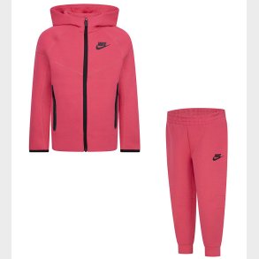 Nike Sweatst - Tech - Cardigan/Sweatpants - Aster Pink