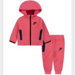Nike Sweatst - Tech - Cardigan/Sweatpants - Aster Pink