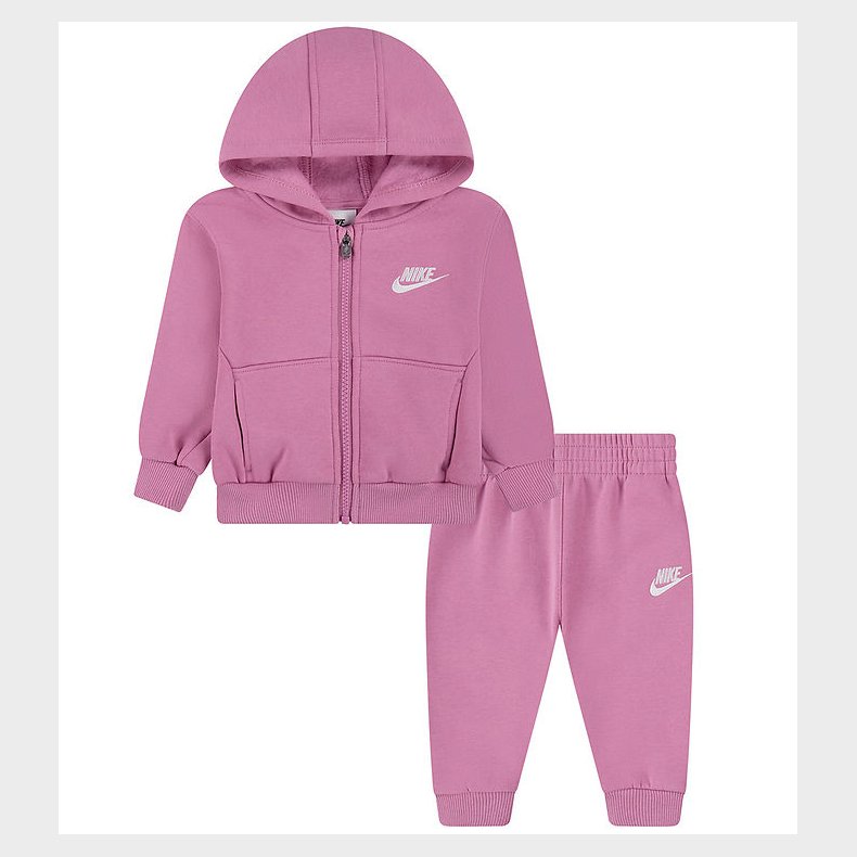 Nike Sweatst - Cardigan/Sweatpants - Magic Flamingo