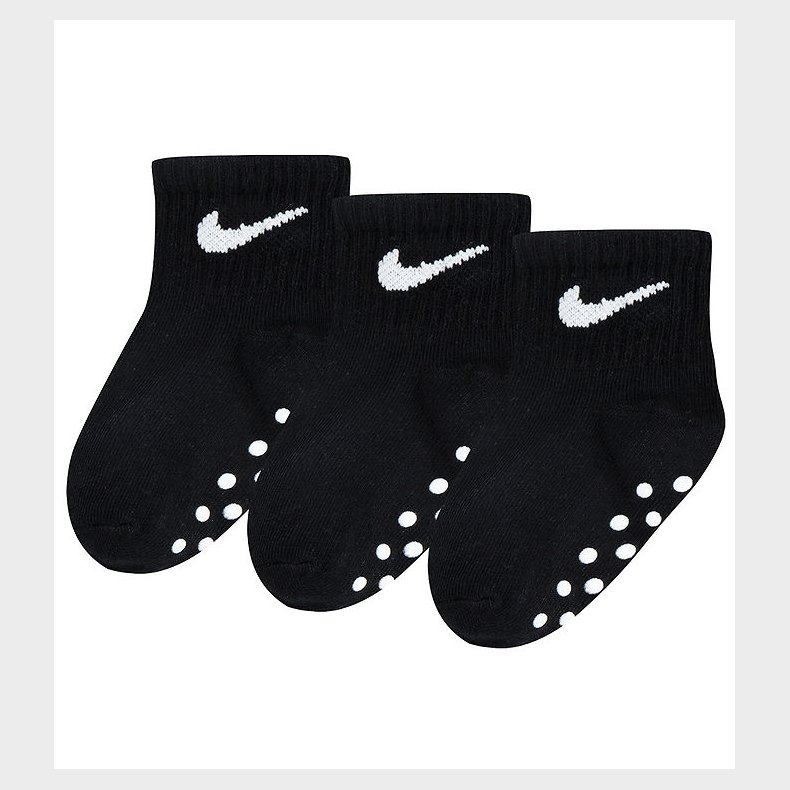 Nike Strmper - 3-pak - Non-Slip - Sort