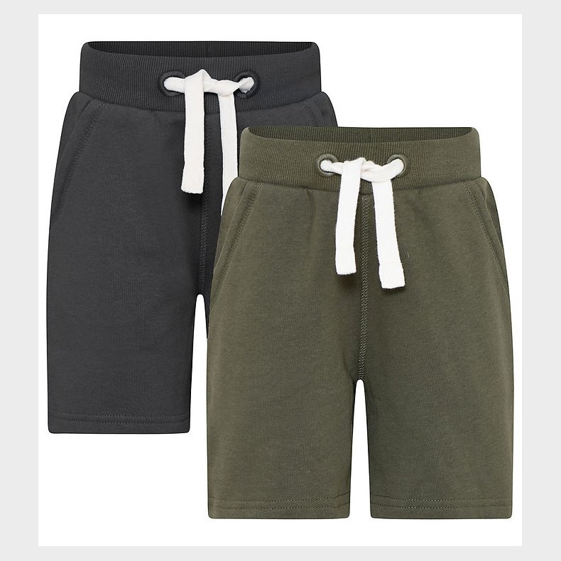 Minymo Sweatshorts - 2-pak - Beetle