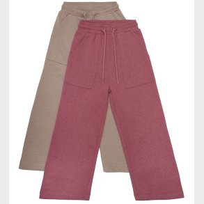 Minymo Sweatpants - 2-pak - Apple Butter