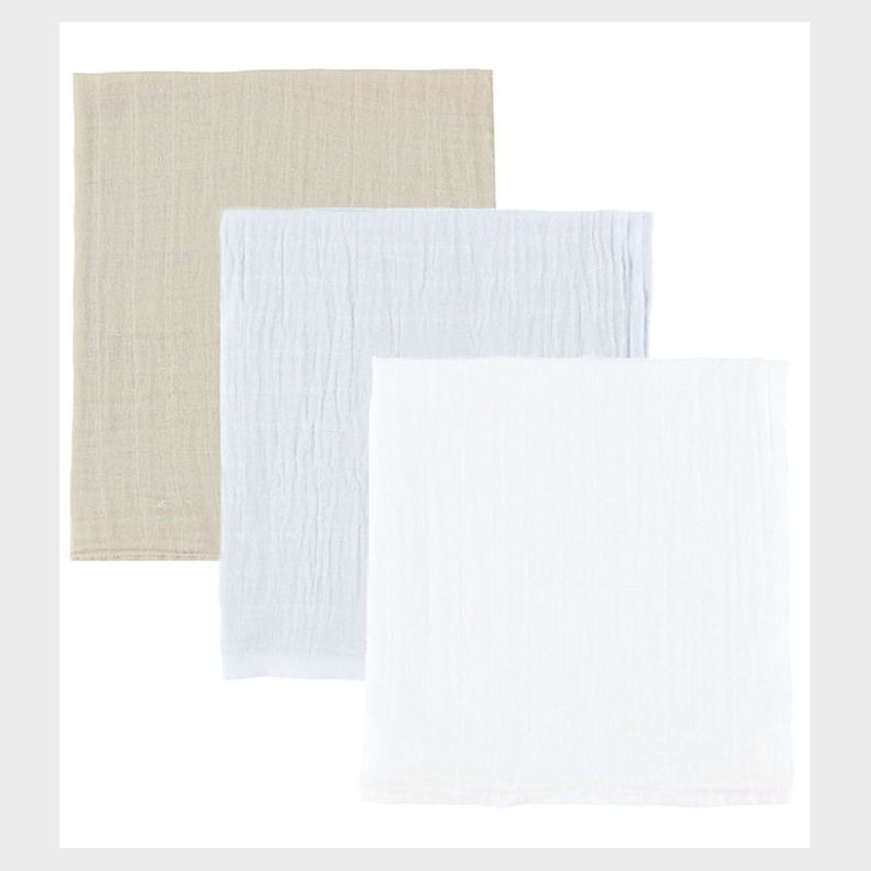 Pippe Stofbleer - 3-pak - 65x65 cm - Metal Mint