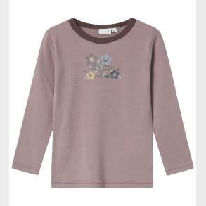 Name It Bluse - Uld - NmfWillow - Purple Dove