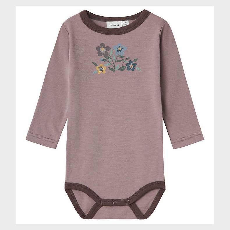 Name It Body l/ - Uld - NbfWillow - Purple Dove