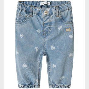 Name It Jeans - NbmBen - Medium Blue Denim m. Biler