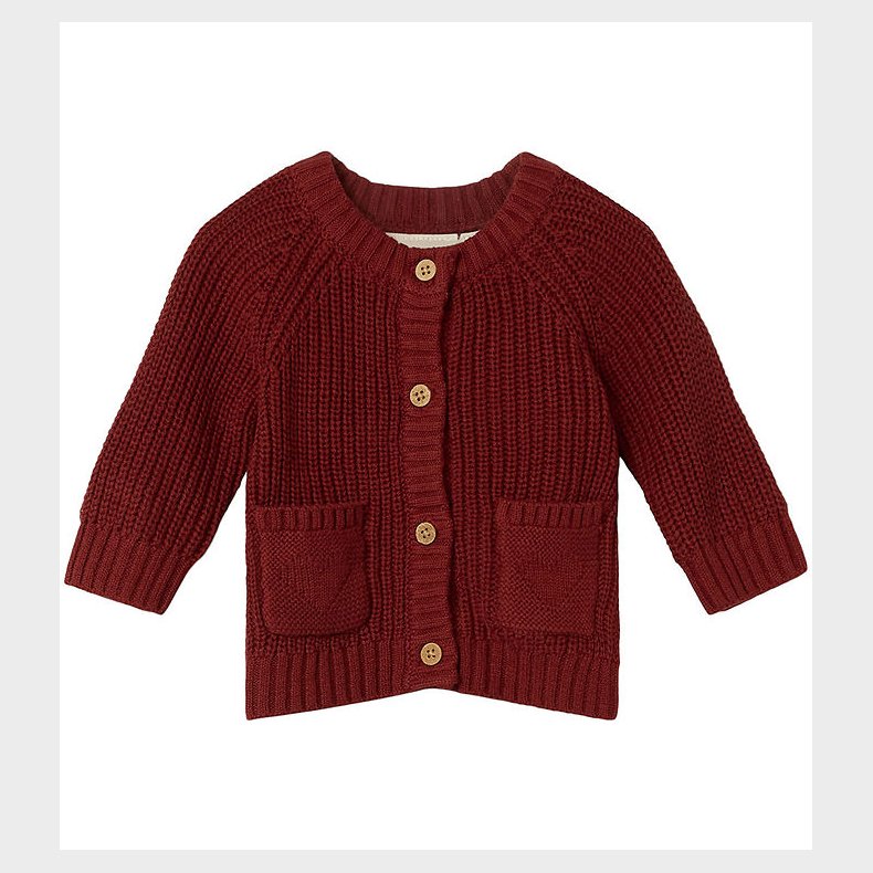 Lil Atelier Cardigan - Strik - Spiced Apple