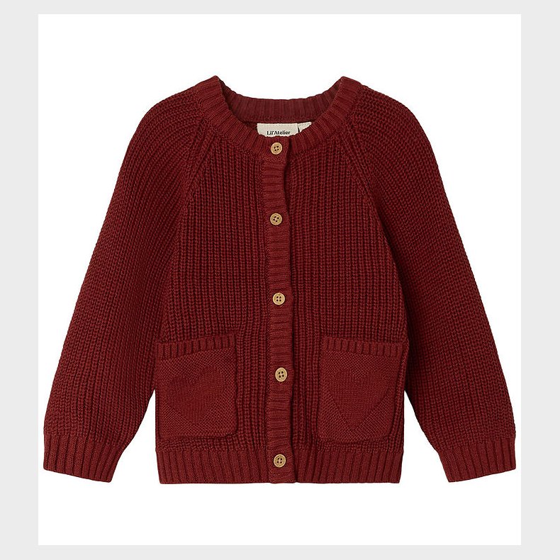 Lil Atelier Cardigan - Strik - NmfEmlen - Spiced Apple