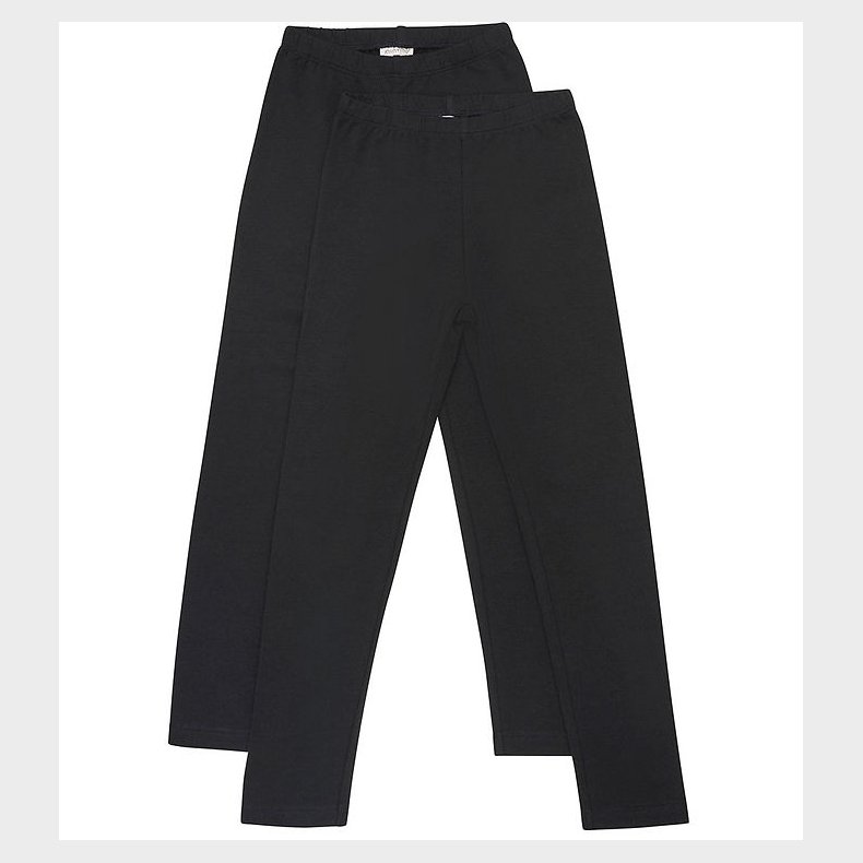 Minymo Leggings - 2-pak - Anthracite