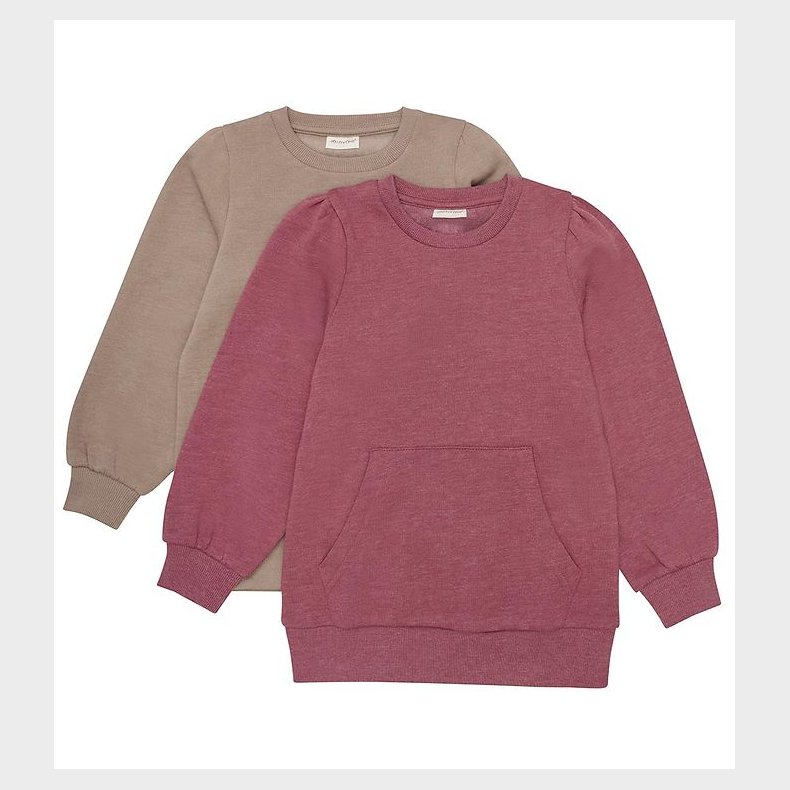 Minymo Sweatshirts - 2-pak - Apple Butter