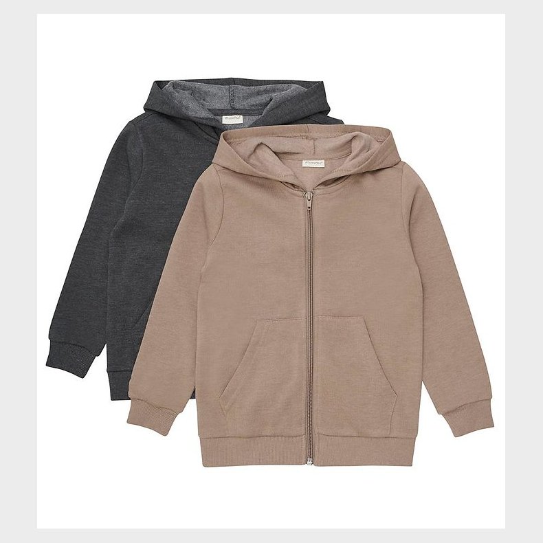 Minymo Cardigans - 2-pak - Fossil