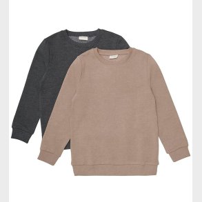 Minymo Sweatshirts - 2-pak - Fossil