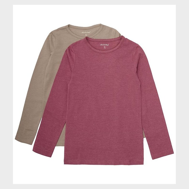 Minymo Bluser - 2-pak - Apple Butter