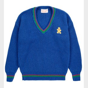 Bobo Choses Bluse - Strik - Gingerbread - Blue