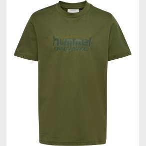 Hummel T-shirt - hmlJr Base - Winter Moss