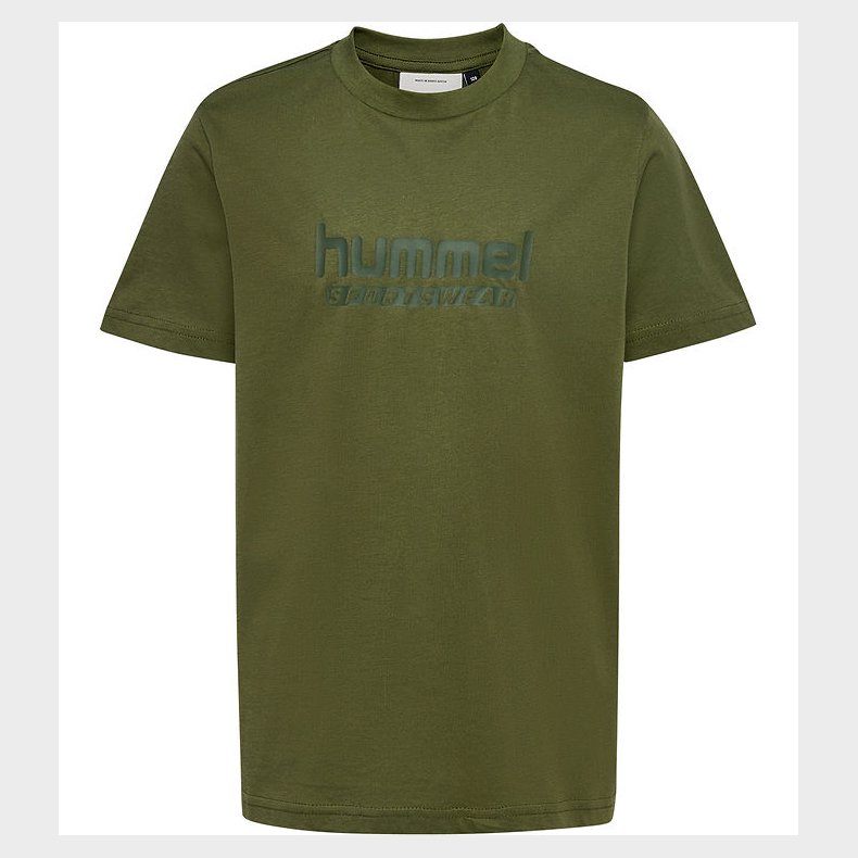 Hummel T-shirt - hmlJr Base - Winter Moss