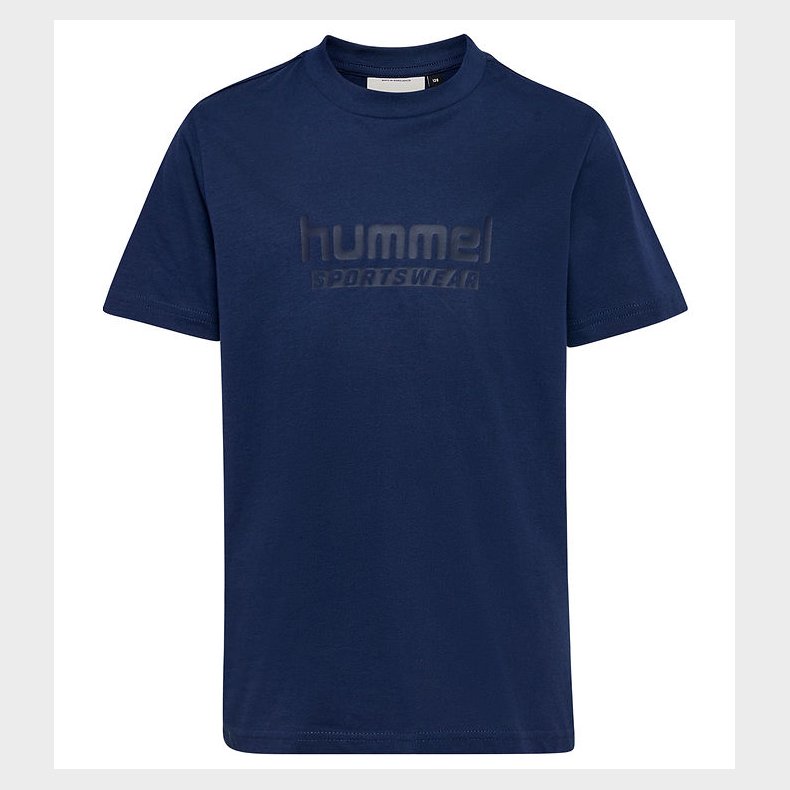 Hummel T-shirt - hmlJr Base - Dress Blue