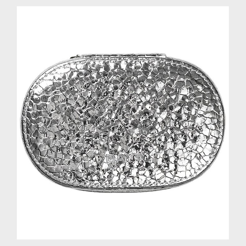 DAY ET Smykkeskrin - Disco Jewelry Zip Oval - Silver